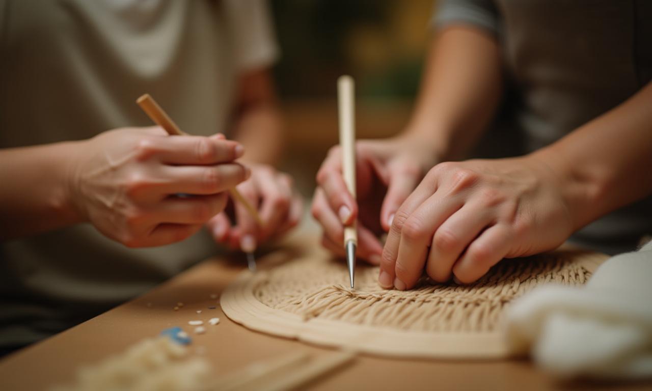 Intim workshop med håndverk